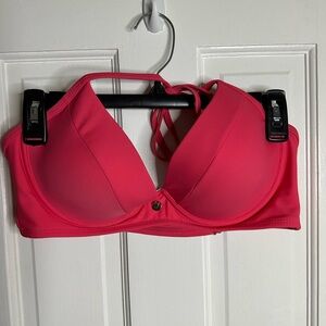 VENUS Sunset Pink Push-up Halter Bikini Top